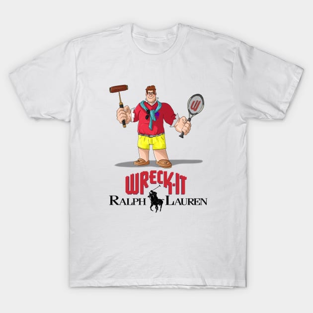 Wreck-It Ralph Lauren T-Shirt by mattlassen